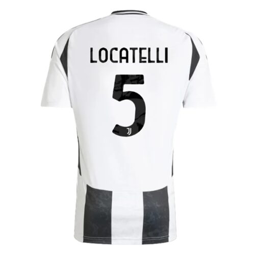 Juventus Locatelli 5 Hjemmedrakt 2024 25 Fotballdrakter