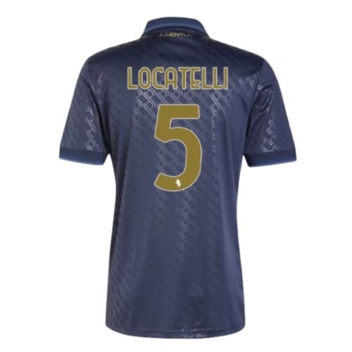 Juventus Locatelli 5 Tredjedrakt 2024 25 Fotballdrakter