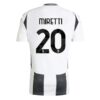 Juventus Miretti 20 Hjemmedrakt 2024 25 Fotballdrakter