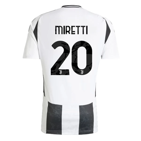 Juventus Miretti 20 Hjemmedrakt 2024-25 Fotballdrakter