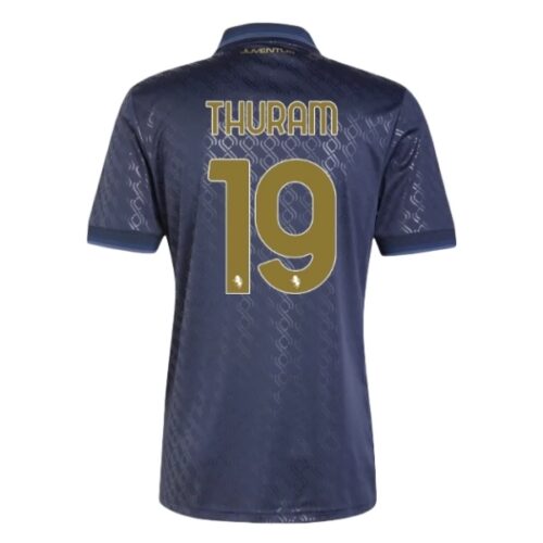 Juventus Thuram 19 Tredjedrakt 2024 25 Fotballdrakter