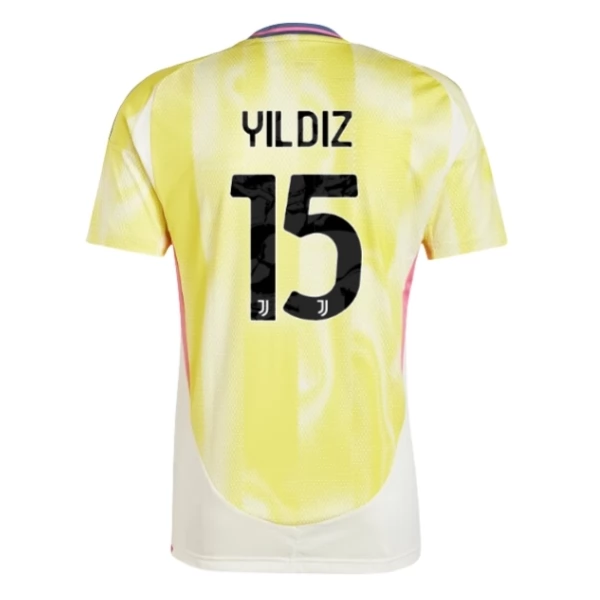 Juventus Yildiz 15 Bortedrakt 2024-25 Fotballdrakter
