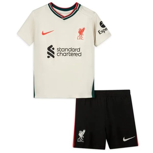Liverpool Barn Borte Draktsett 2021-22 Fotballdrakter