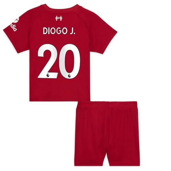 Liverpool Diogo J. 20 Barn Hjemme Draktsett 2022-23 Fotballdrakter