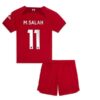 Liverpool MSalah 11 Barn Hjemme Draktsett 2022 23 Fotballdrakter