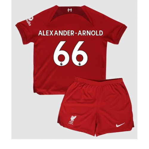 Liverpool Alexander-Arnold 66 Barn Hjemme Draktsett 2022-23 Fotballdrakter