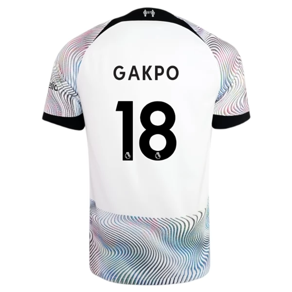 Liverpool Gakpo 18 Bortedrakt 2022-23 Fotballdrakter