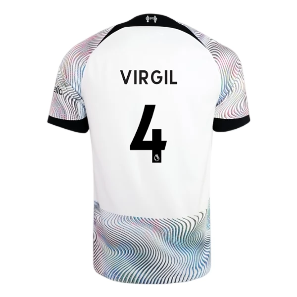Liverpool Virgil van Dijk 4 Bortedrakt 2022-23 Fotballdrakter