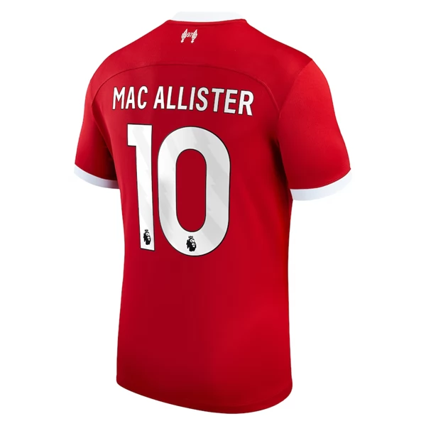 Liverpool Mac Allister 10 Hjemmedrakt 2023-24 Fotballdrakter