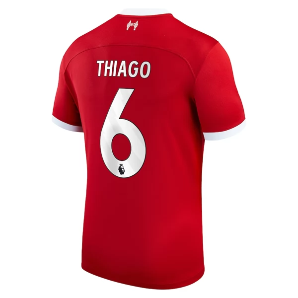Liverpool Thiago 6 Hjemmedrakt 2023-24 Fotballdrakter