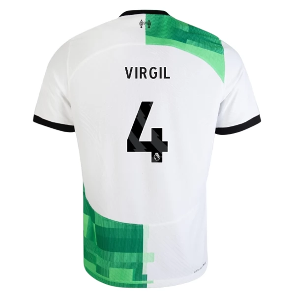 Liverpool Virgil van Dijk 4 Bortedrakt 2023-24 Fotballdrakter