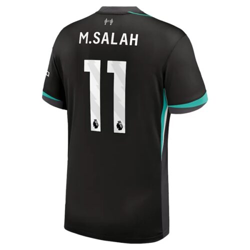 Liverpool MSalah 11 Bortedrakt 2024 25 Fotballdrakter