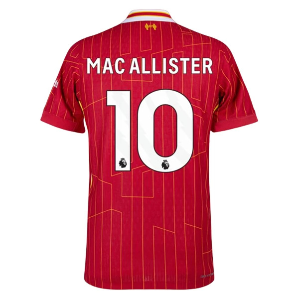 Liverpool Mac Allister 10 Hjemmedrakt 2024-25 Fotballdrakter