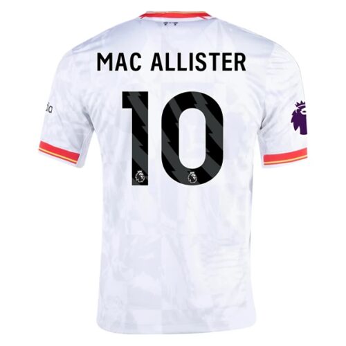 Liverpool Mac Allister 10 Tredjedrakt 2024 25 Fotballdrakter