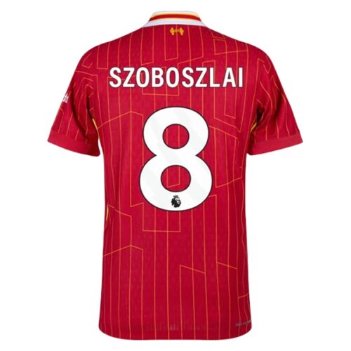 Liverpool Szoboszlai 8 Hjemmedrakt 2024 25 Fotballdrakter