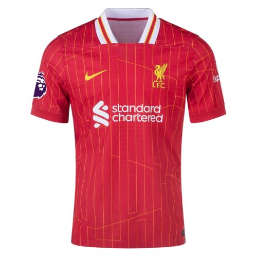 Liverpool Virgil van Dijk 4 Hjemmedrakt 2024 25 Fotballdrakter