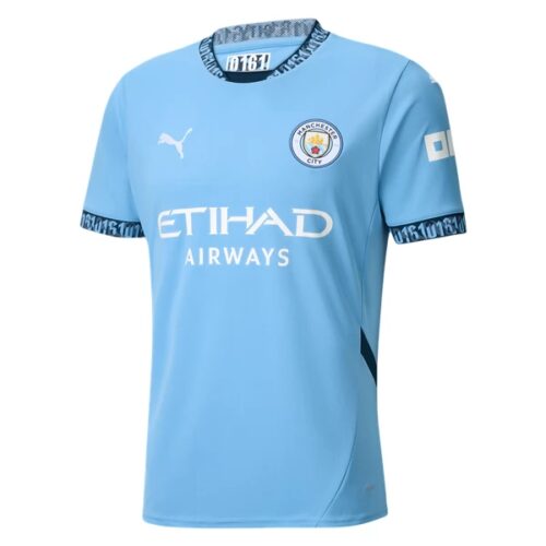 Manchester City Erling Haaland 9 Hjemmedrakt 2024 25 Fotballdrakter