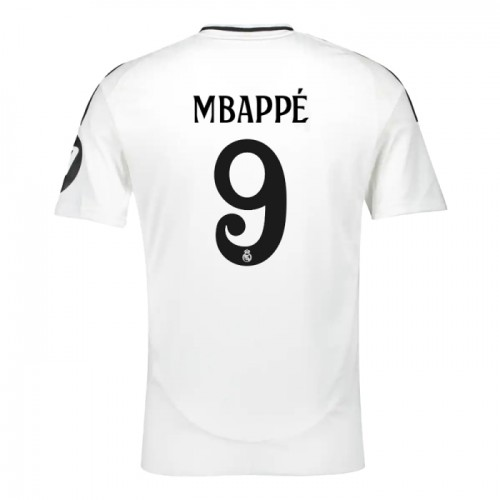 Real Madrid Mbappé 9 Hjemmedrakt 2024-25 Fotballdrakter
