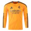 Real Madrid Bortedrakt 2024 25 Fotballdrakter Langermet