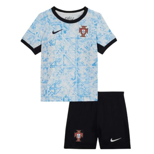 Portugal Barn Borte Draktsett 2024 Fotballdrakter