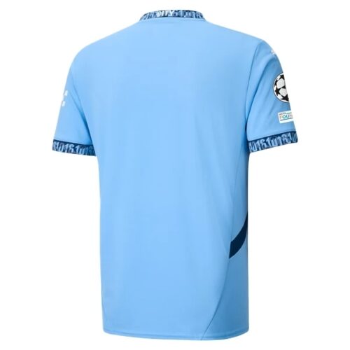 Manchester City Hjemmedrakt Champions League With Patch 2024 25 Fotballdrakter