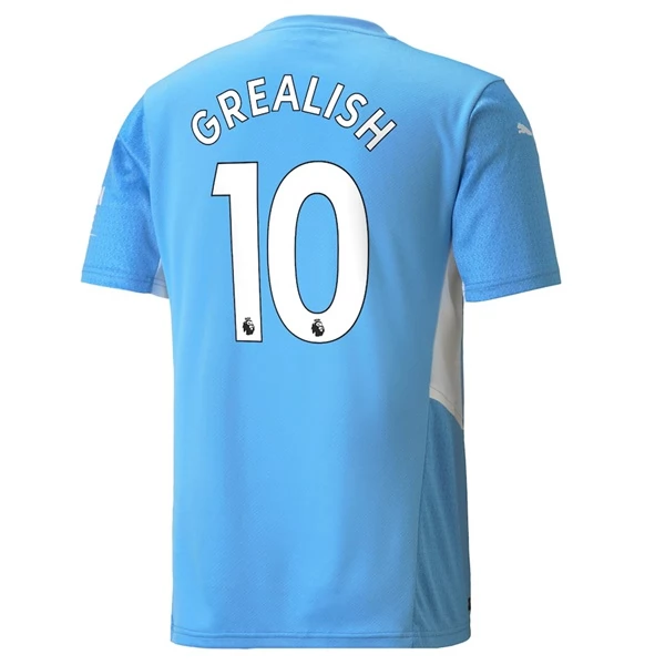 Manchester City Jack Grealish 10 Hjemmedrakt 2021-22 Fotballdrakter