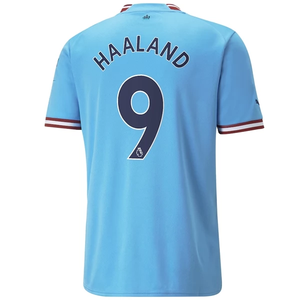 Manchester City Erling Haaland 9 Hjemmedrakt 2022-23 Fotballdrakter