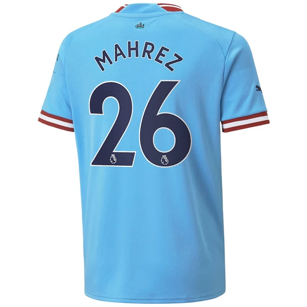 Manchester City Riyad Mahrez 26 Hjemmedrakt 2022-23 Fotballdrakter
