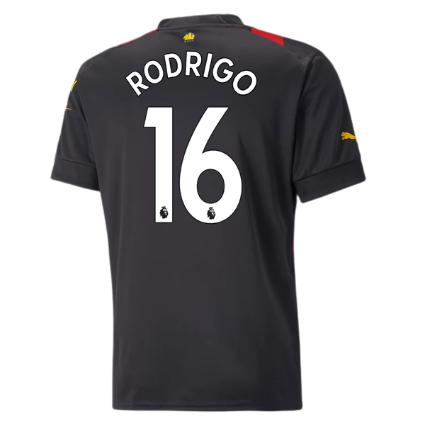 Manchester City Rodrigo 16 Bortedrakt 2022-23 Fotballdrakter
