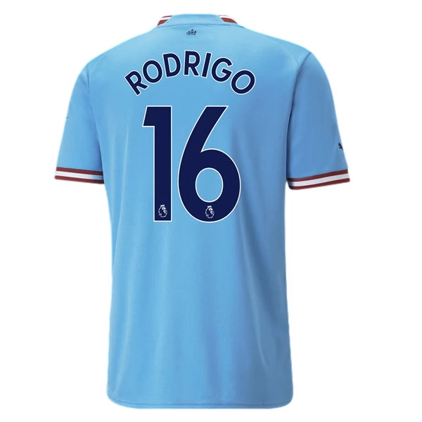 Manchester City Rodrigo 16 Hjemmedrakt 2022-23 Fotballdrakter