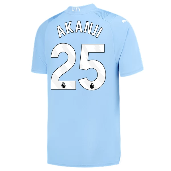 Manchester City Akanji 25 Hjemmedrakt 2023-24 Fotballdrakter