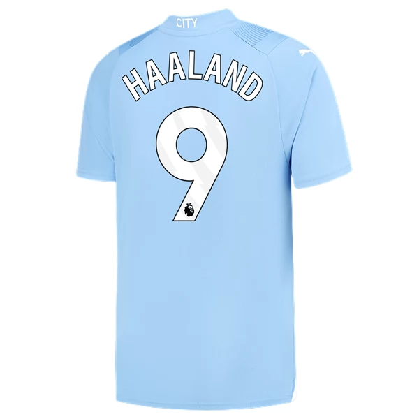 Manchester City Erling Haaland 9 Hjemmedrakt 2023-24 Fotballdrakter
