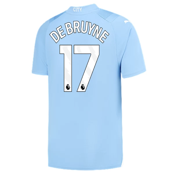 Manchester City Kevin De Bruyne 17 Hjemmedrakt 2023-24 Fotballdrakter