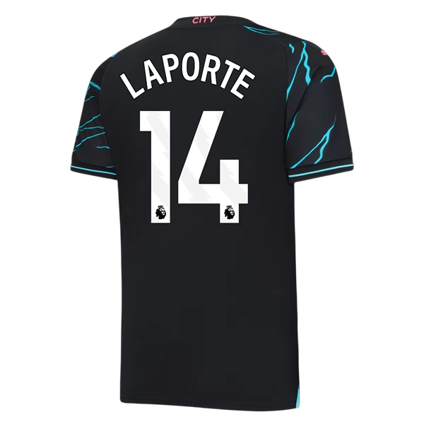 Manchester City Laporte 14 Tredjedrakt 2023-24 Fotballdrakter