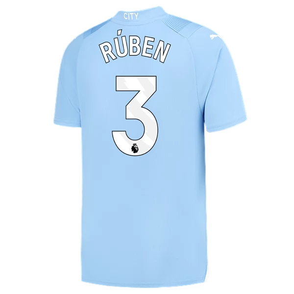 Manchester City Rúben 3 Hjemmedrakt 2023-24 Fotballdrakter