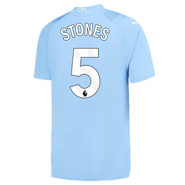 Manchester City Stones 5 Hjemmedrakt 2023-24 Fotballdrakter