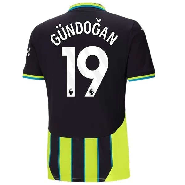 Manchester City Gündoğan 19 Borte Fotballdrakter 2024-25