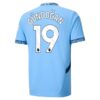 Manchester City Gündoğan 19 Hjemme Fotballdrakter 2024 25