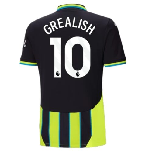 Manchester City Jack Grealish 10 Bortedrakt 2024 25 Fotballdrakter