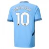Manchester City Jack Grealish 10 Hjemmedrakt 2024 25 Fotballdrakter