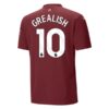 Manchester City Jack Grealish 10 Tredjedrakt 2024 25 Fotballdrakter