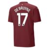 Manchester City Kevin De Bruyne 17 Tredjedrakt 2024 25 Fotballdrakter