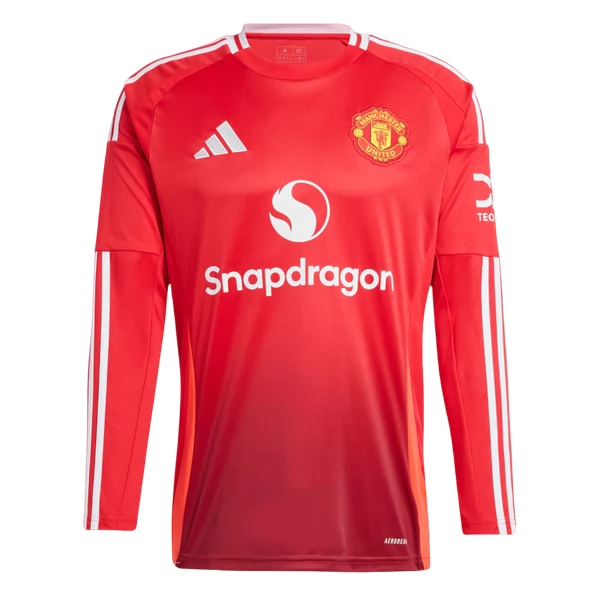 Manchester United Hjemmedrakt 2024-25 Fotballdrakter – Langermet