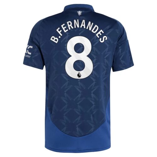 Manchester United BFernandes 8 Bortedrakt 2024 25 Fotballdrakter