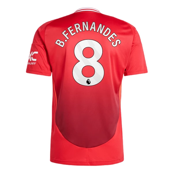 Manchester United B.Fernandes 8 Hjemmedrakt 2024-25 Fotballdrakter