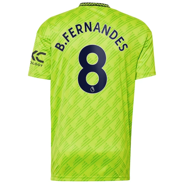 Manchester United BFernandes 8 Tredjedrakt 2022 23 Fotballdrakter