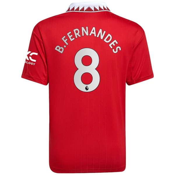 Manchester United BFernandes 8 Hjemmedrakt 2022 23 Fotballdrakter