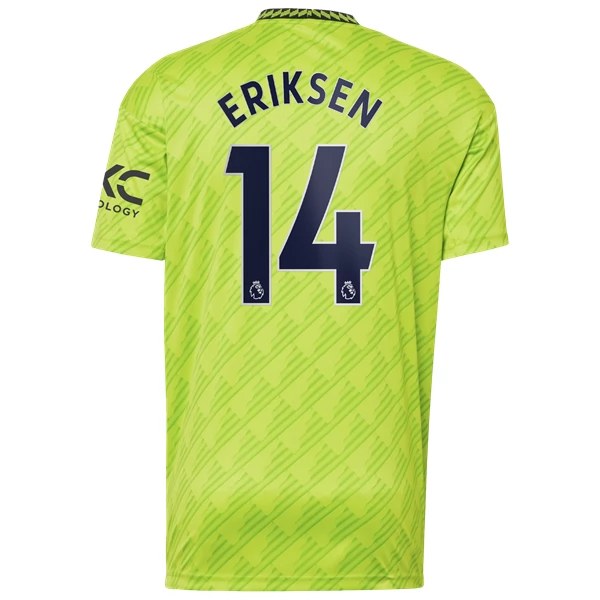 Manchester United Christian Eriksen 14 Tredjedrakt 2022-23 Fotballdrakter