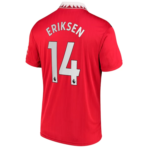 Manchester United Christian Eriksen 14 Hjemmedrakt 2022-23 Fotballdrakter