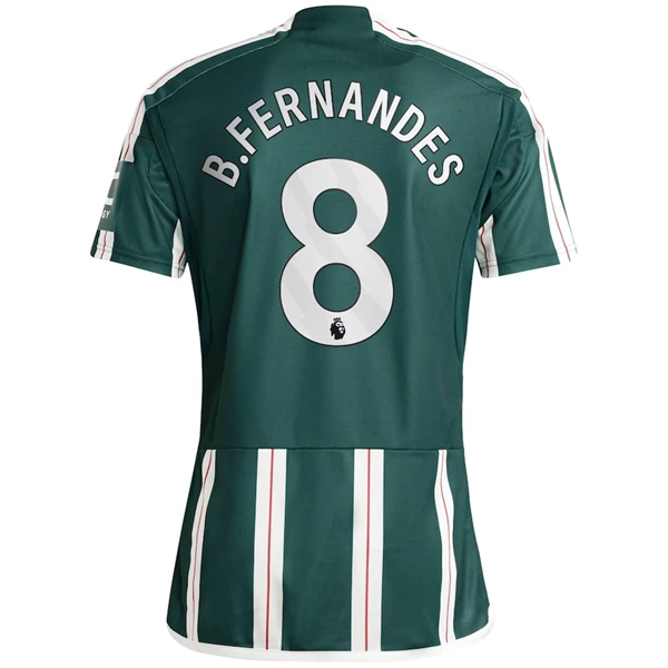 Manchester United B.Fernandes 8 Bortedrakt 2023-24 Fotballdrakter